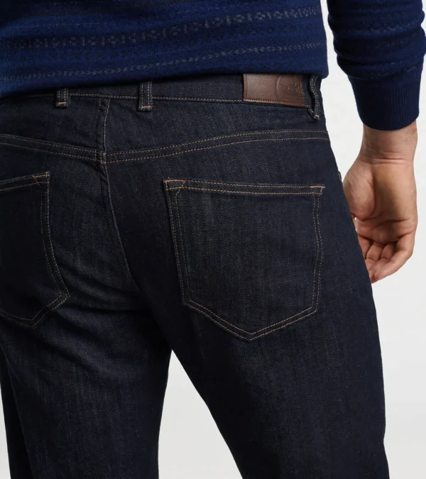 Vintage Washed Five-Pocket Denim