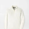 Voyager Cashmere-Silk Saddle Shoulder Quarter-Zip